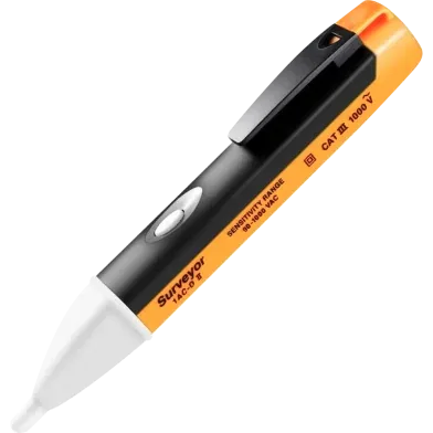 1AC-D Non-Contact Voltage Tester Pen 90–1000V AC with LED Light Safe Power Detection Test Pencil For Home and Industrial Use - Rokomari product
